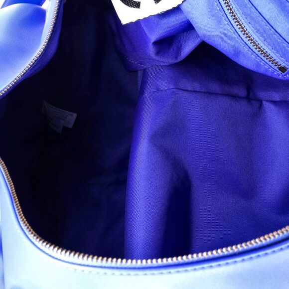 Telfar Duffle Bag Faux Leather Large Blue - Picture 5 of 6